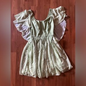 NWT Her Universe Disney Peter Pan Tinker Bell Retro Dress size medium 🧚🏻🆕